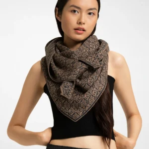 <b>Stola FlowerOm</b> <i>classic</i> taupe-graphit