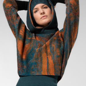 <b>Pulli Liquid-Sand</b> kürbis-blau