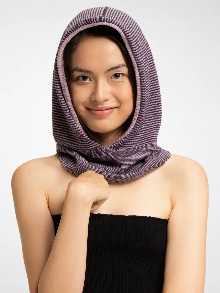 <b>Hoody</b> lavendel-graphit
