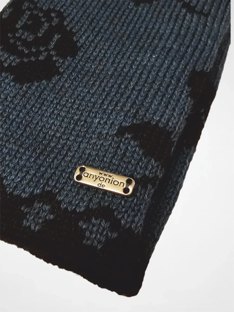 <b>Handwärmer</b> <b>Rosen</b> petrol-schwarz
