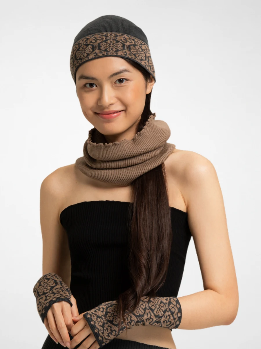 Varioloop taupe